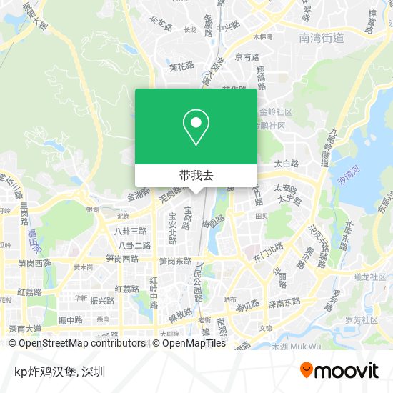 kp炸鸡汉堡地图