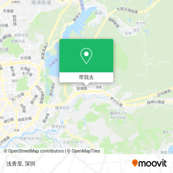 浅香里地图