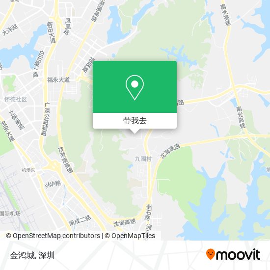 金鸿城地图