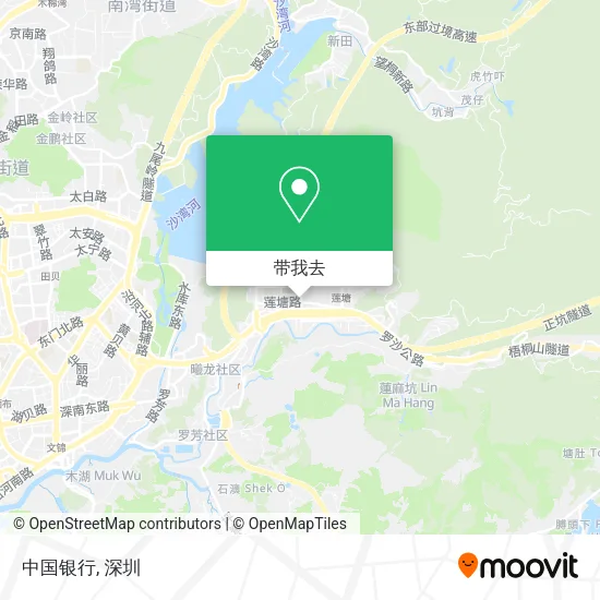 中国银行地图