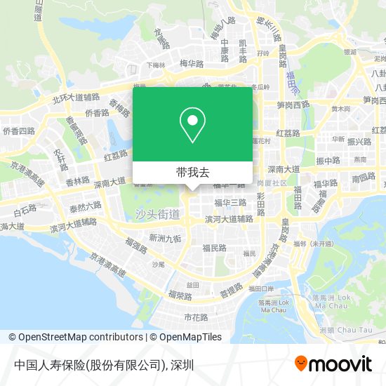 中国人寿保险(股份有限公司)地图