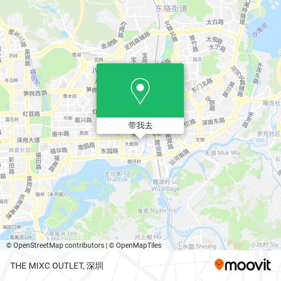 THE MIXC OUTLET地图