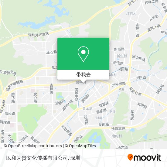 以和为贵文化传播有限公司地图