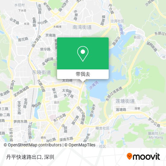 丹平快速路出口地图
