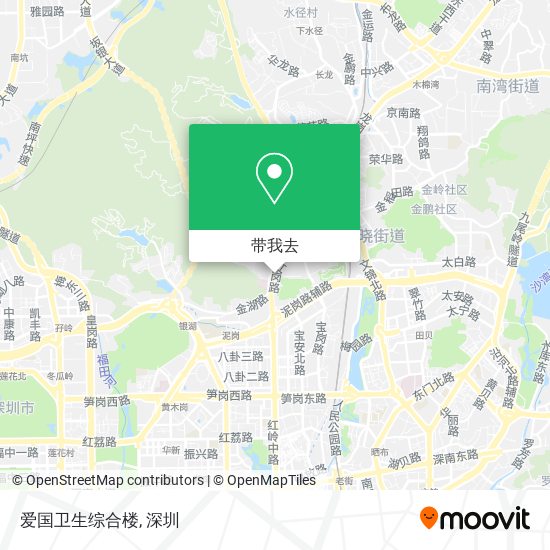 爱国卫生综合楼地图