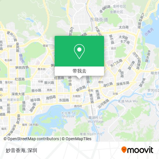 妙音香海地图