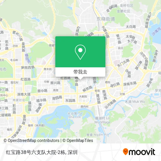 红宝路38号六支队大院-2栋地图