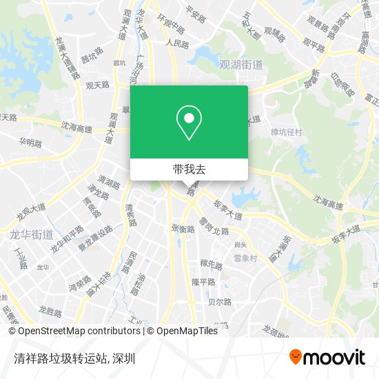 清祥路垃圾转运站地图