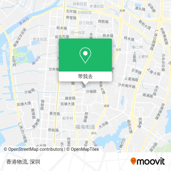香港物流地图