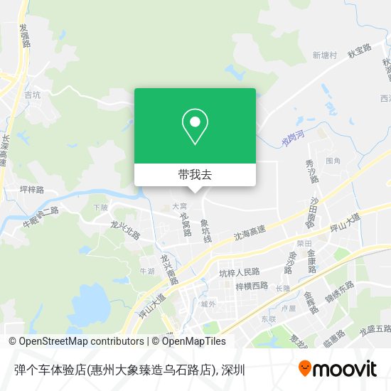 弹个车体验店(惠州大象臻造乌石路店)地图