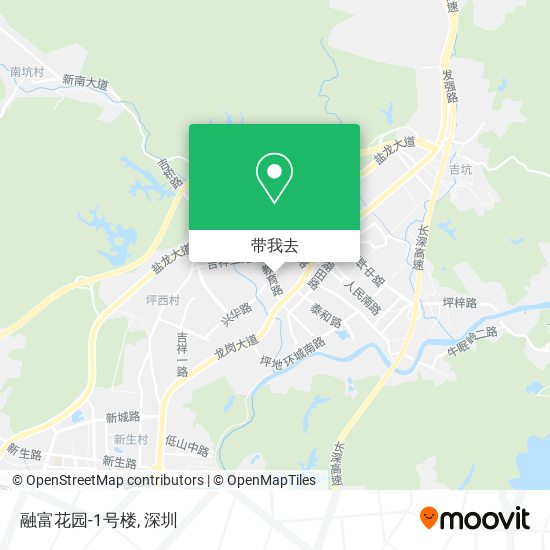融富花园-1号楼地图