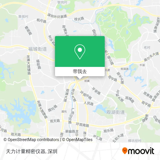 天力计量精密仪器地图