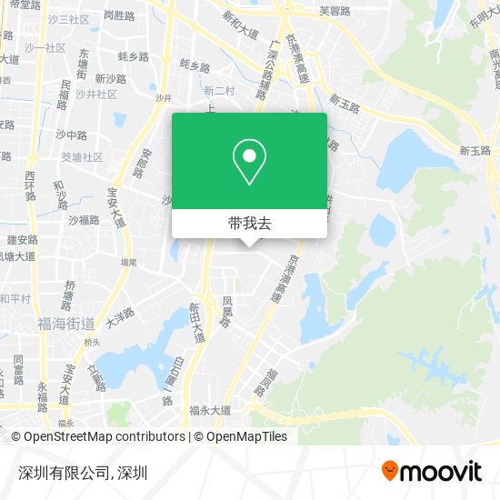 深圳有限公司地图