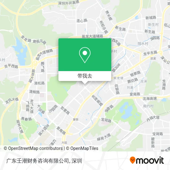 广东壬潮财务咨询有限公司地图