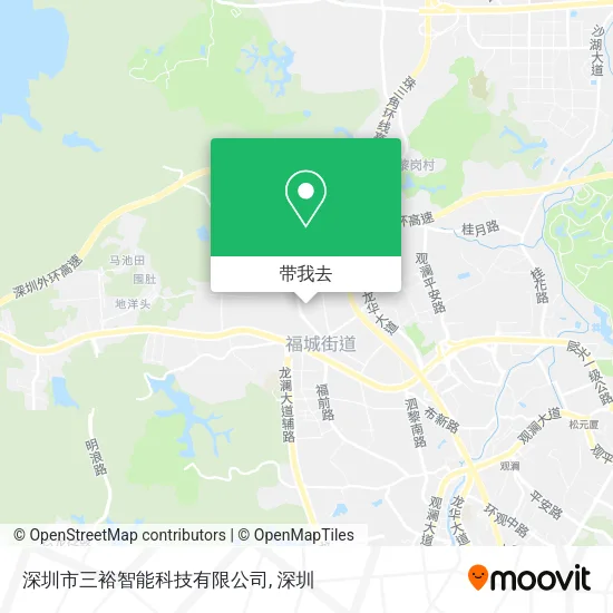 深圳市三裕智能科技有限公司地图