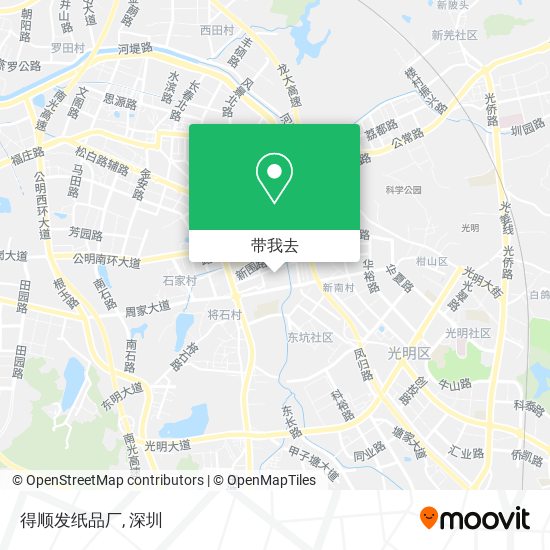 得顺发纸品厂地图