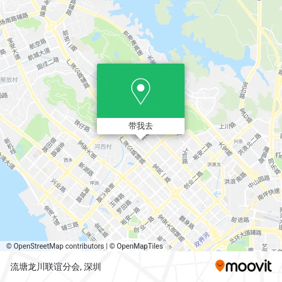 流塘龙川联谊分会地图