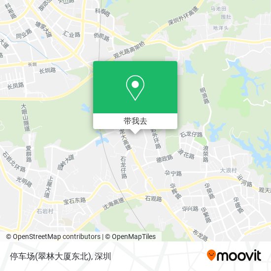 停车场(翠林大厦东北)地图