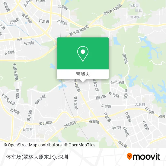 停车场(翠林大厦东北)地图