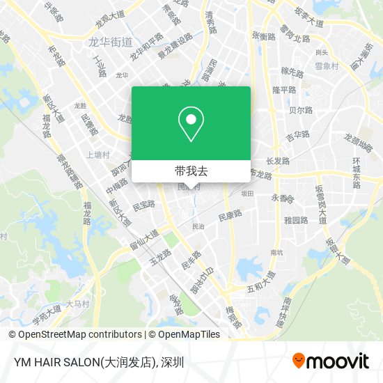 YM HAIR SALON(大润发店)地图