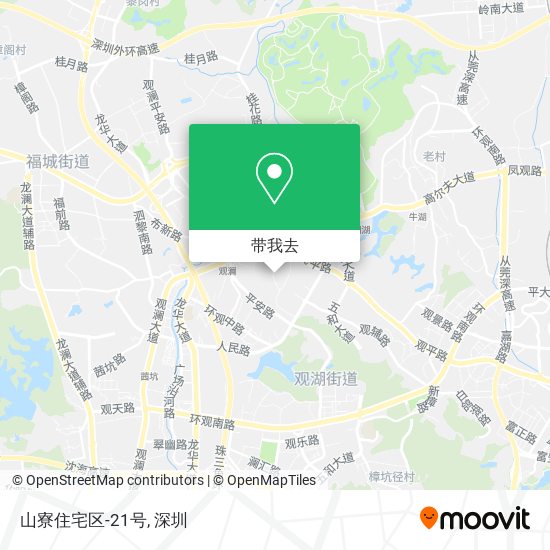 山寮住宅区-21号地图