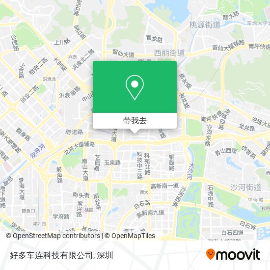 好多车连科技有限公司地图