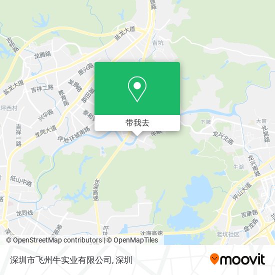 深圳市飞州牛实业有限公司地图