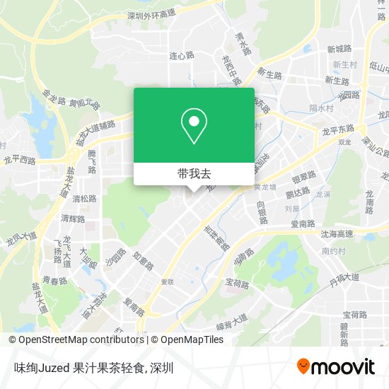 味绚Juzed 果汁果茶轻食地图