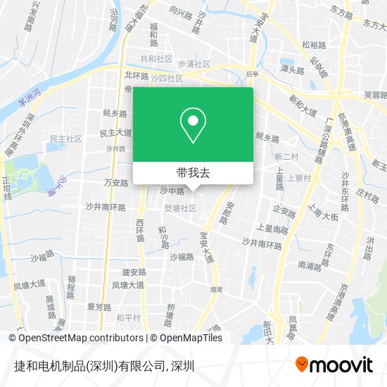 捷和电机制品(深圳)有限公司地图
