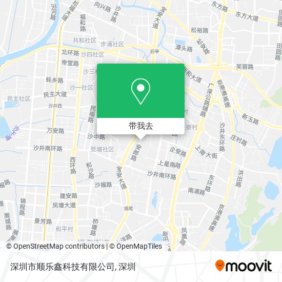深圳市顺乐鑫科技有限公司地图