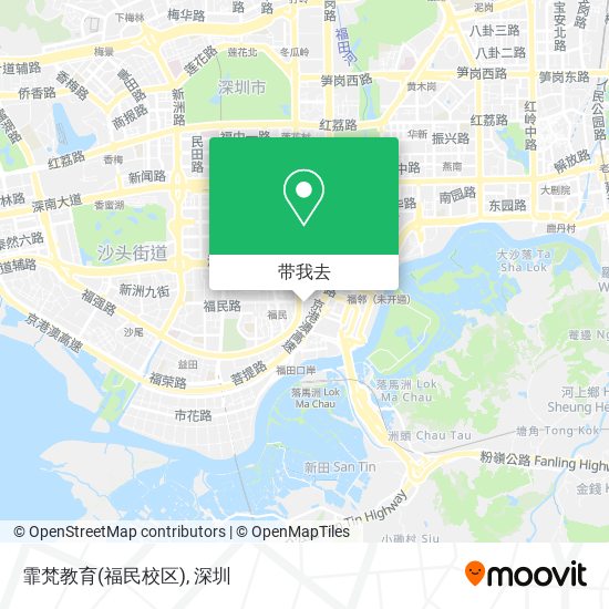 霏梵教育(福民校区)地图