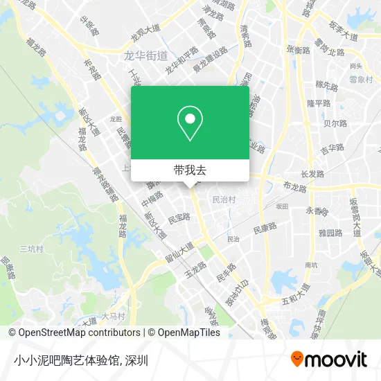 小小泥吧陶艺体验馆地图