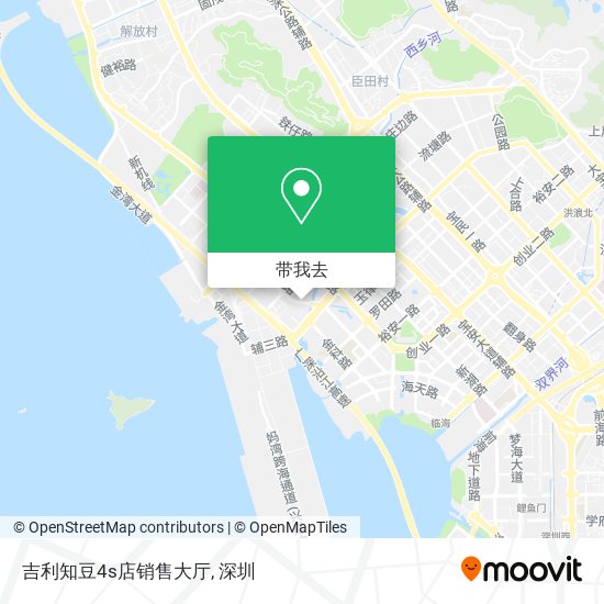 吉利知豆4s店销售大厅地图