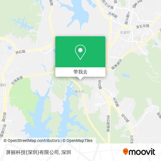 屏丽科技(深圳)有限公司地图
