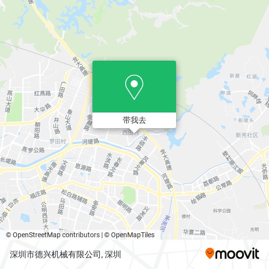 深圳市德兴机械有限公司地图