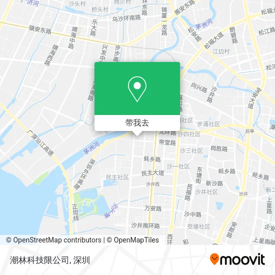 潮林科技限公司地图