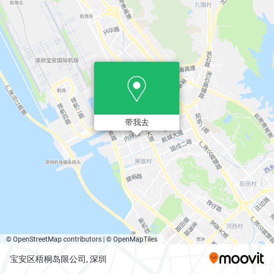 宝安区梧桐岛限公司地图