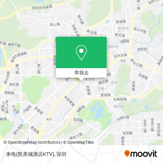 来电(凯美城酒店KTV)地图