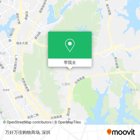 万好万佳购物商场地图