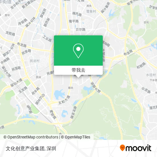 文化创意产业集团地图