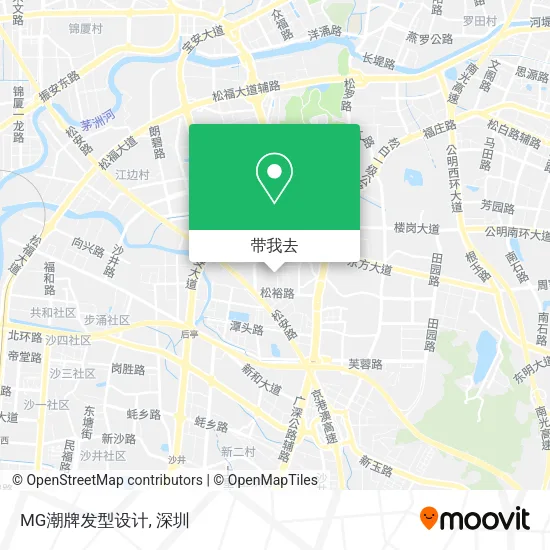 MG潮牌发型设计地图