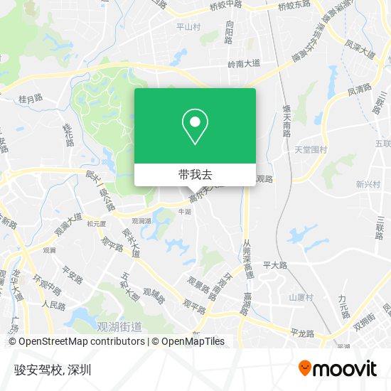 骏安驾校地图