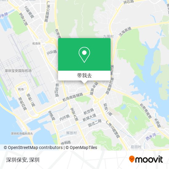 深圳保安地图