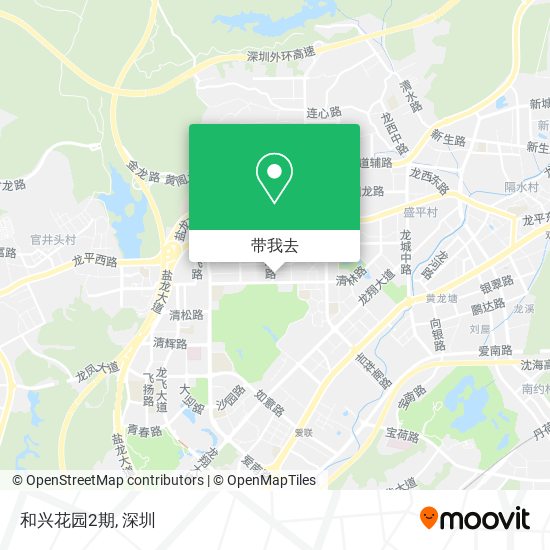 和兴花园2期地图