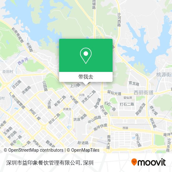 深圳市益印象餐饮管理有限公司地图