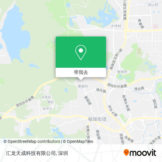 汇龙天成科技有限公司地图