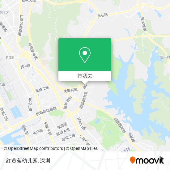 红黄蓝幼儿园地图
