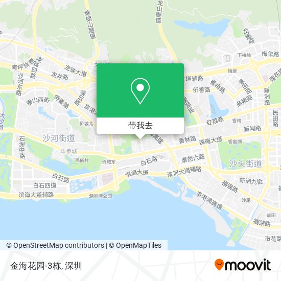 金海花园-3栋地图