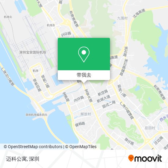 迈科公寓地图