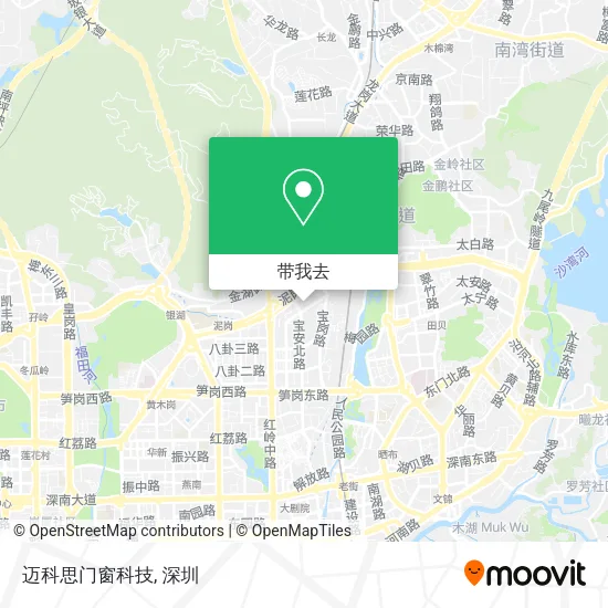 迈科思门窗科技地图